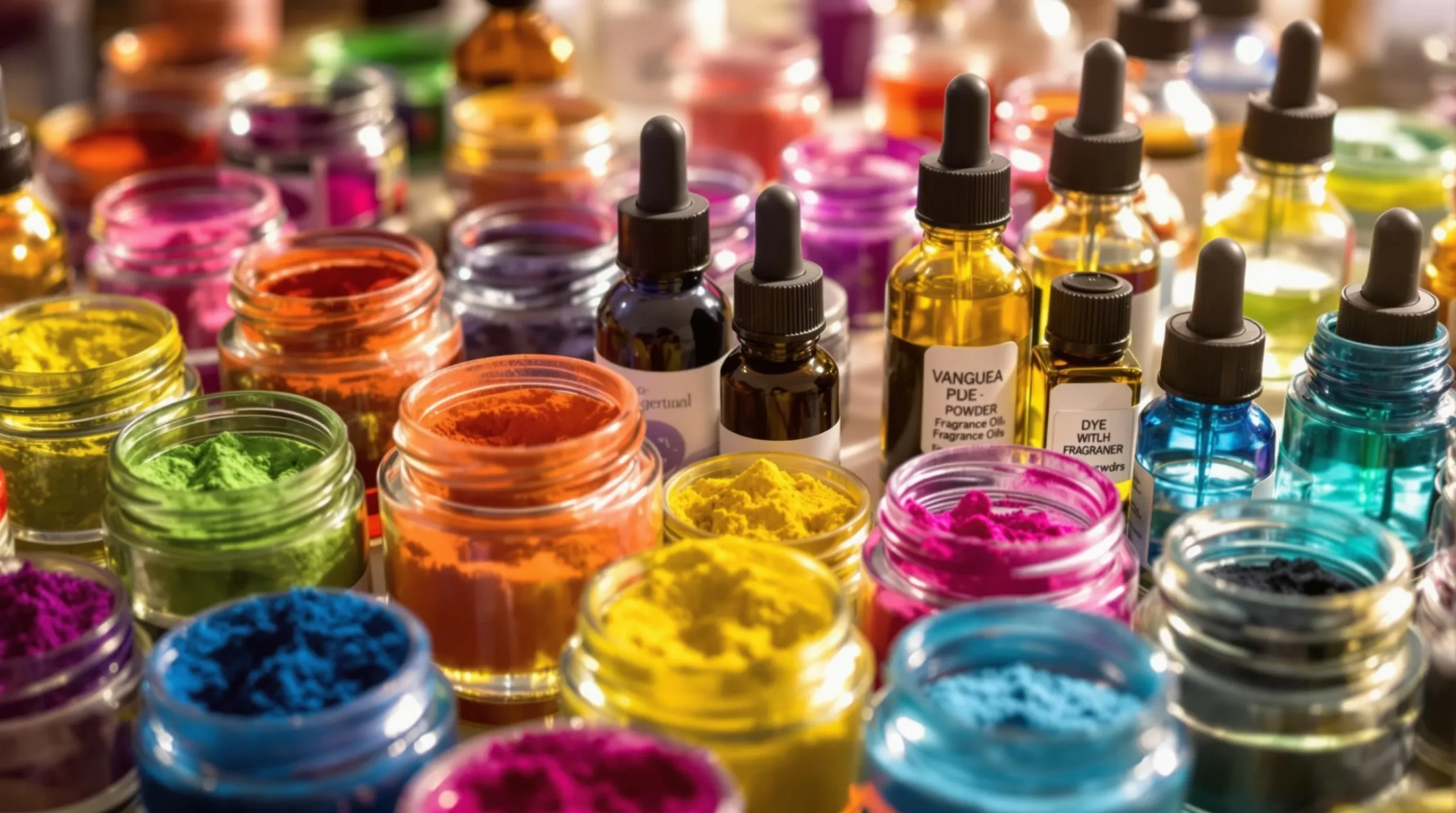 Barwniki i zapachy do świec