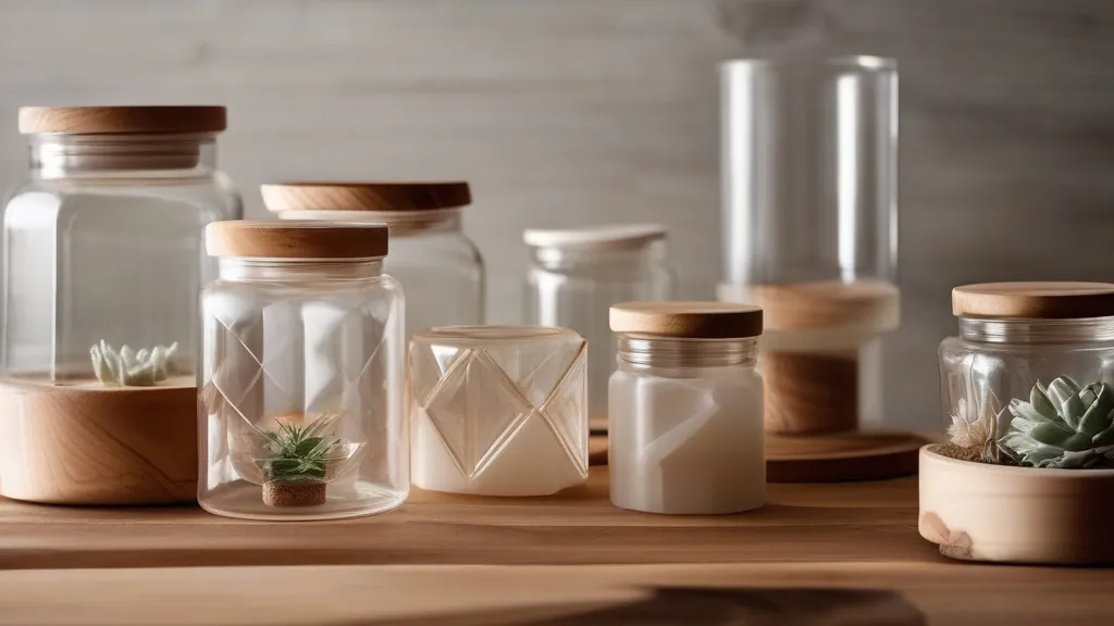 Formy silikonowe i słoiki: Opcje dla estetyki świec