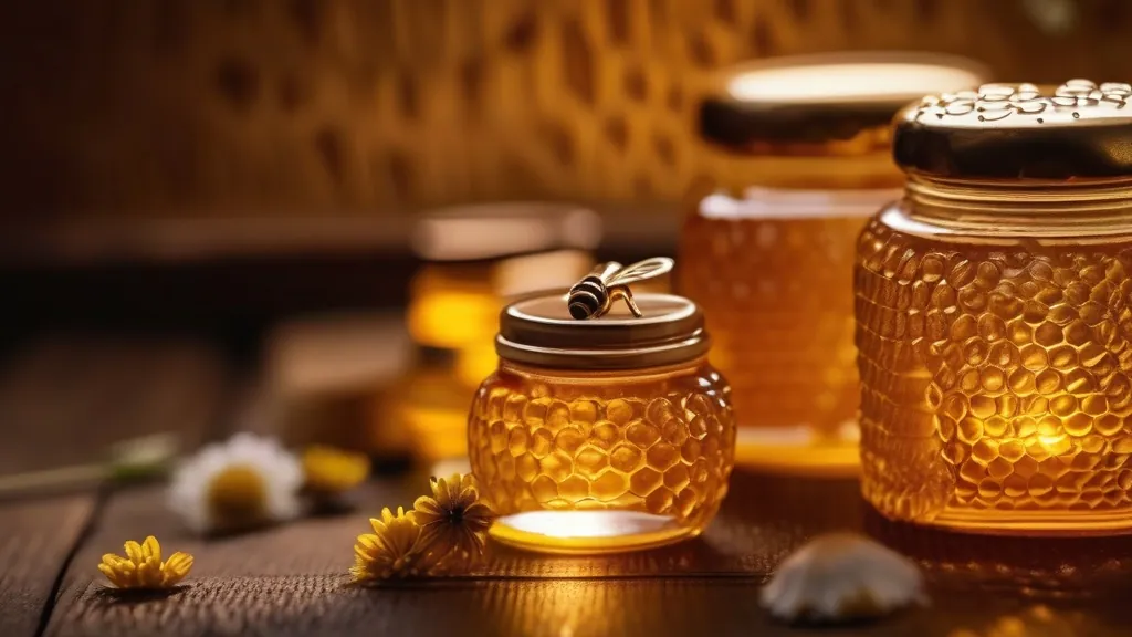 Delikatny zapach miodu