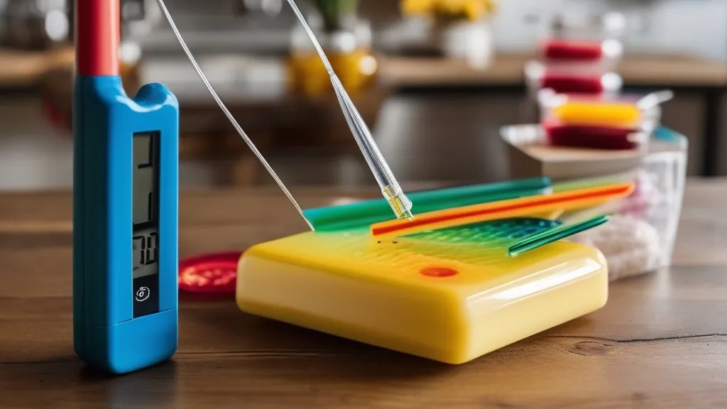 Inne akcesoria: Klej na gorąco, termometr, mieszadło