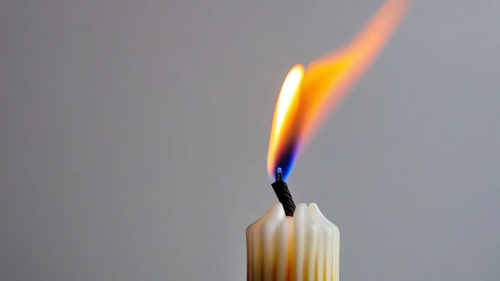 Jak zmierzyć temperaturę płomienia świecy?