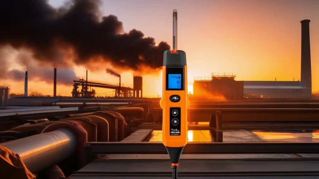 Pomiar bezdotykowy temperatury płomienia