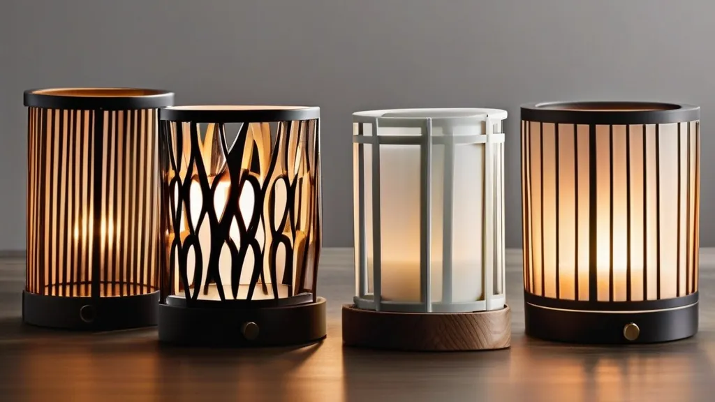 Rodzaje kominków do wosku