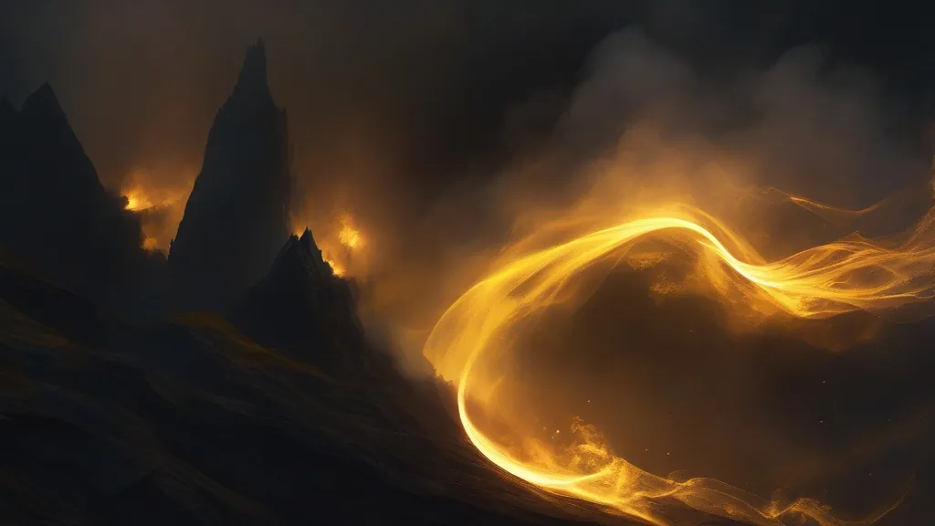 Słaby płomień jako oznaka negatywnej energii